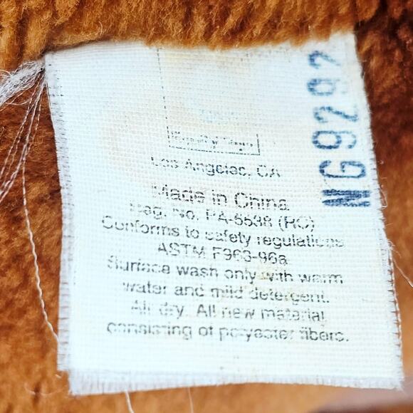 Jumbo Curious George Monkey Plush Toy Adventures Rare Red Cap Shirt Vintage 24" - Picture 5 of 7